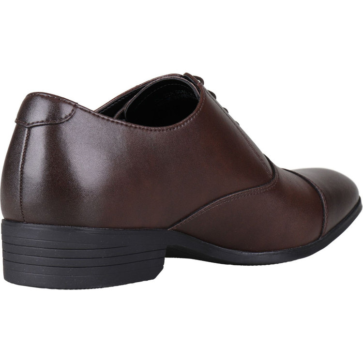 ブラックライン 【SL】ストレートチップ ドレスシューズ/ブラウン/本革 (LWG)/セメント製法 ブラウン系(茶)