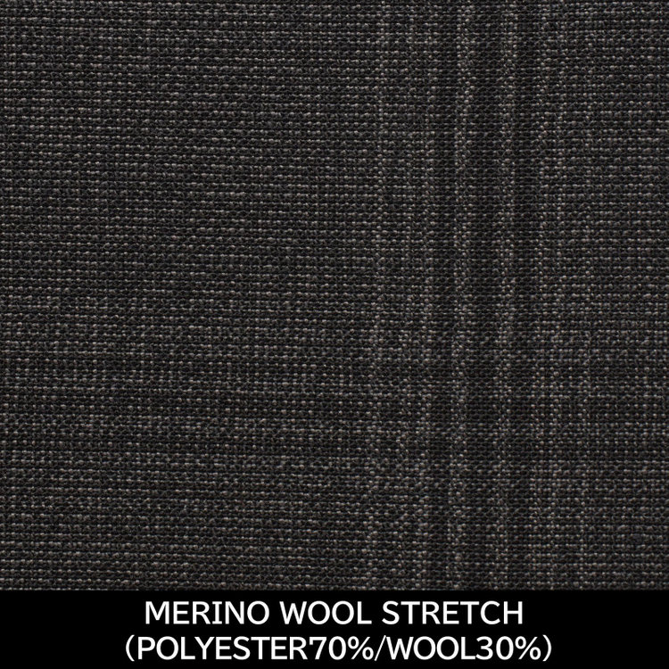 スーツセレクト 【国内縫製】【MEN'S】【パターンオーダー】【KSW】【春夏】スーツ/グレー×チェック/MERINO WOOL STRETCH (POLYESTER70%/WOOL30%) グレー中間