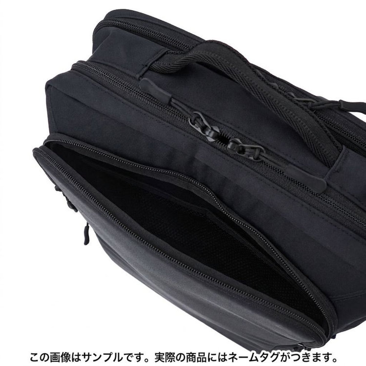 シルバーライン バックパック / ブラック / 15インチ ノートPC対応 ビジネス カジュアル 通勤 通学 黒