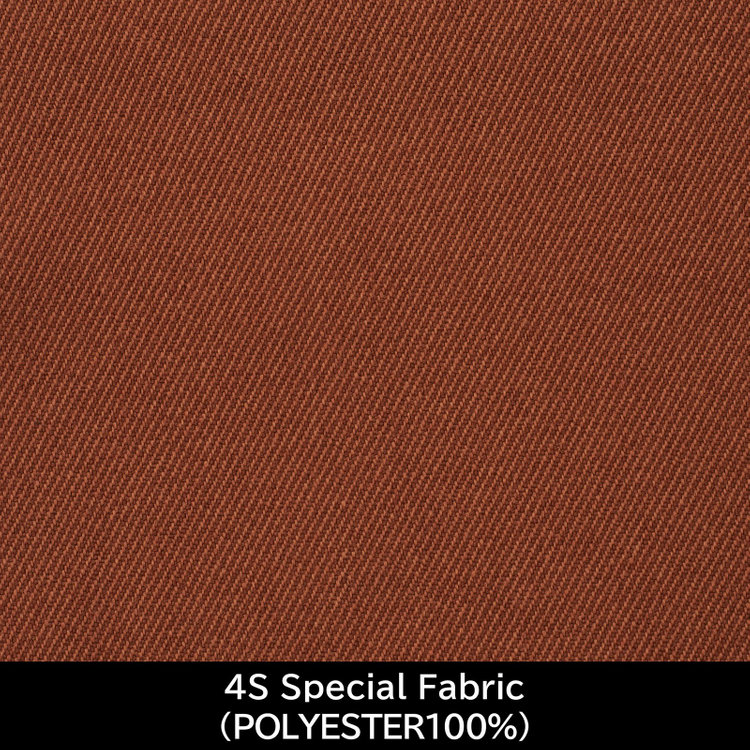 スーツセレクト 【日本製】【MEN'S】【パターンオーダー】【KSW】【秋冬】スーツ/ブリック/4S Special Fabric (POLYESTER100%) オレンジ系(橙濃色)