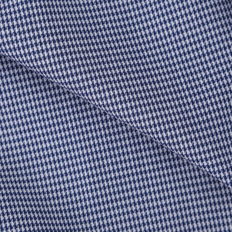 ブラックライン 【発送在庫あり】【BLACK LINE】【形態安定】クレリックワイドカラードレスワイシャツ/襟袖口：ネイビー+ネイビー×チェック 紺中間