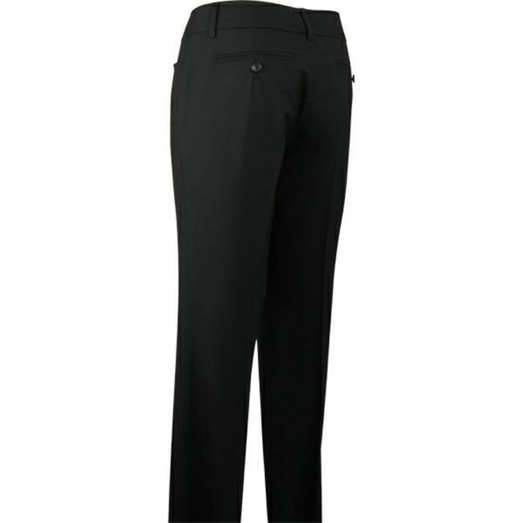 ブラックライン 【WEB限定/OUTLET】【発送在庫あり】【就活】【年間】【BL/CROSS CURVELINE】セットアップパンツ/ブラック×ソリッド+UVカット・ストレッチ・ウォッシャブル ブラック系(黒)