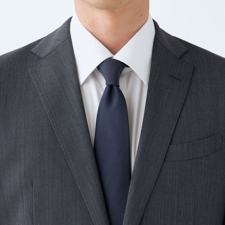 ブラックライン 【KSW】【年間】2釦シングルスーツ 0タック/グレー/ウエストシャーリング/ウォッシャブル/MOVING STRETCH/※裾上げ必要 グレー濃色