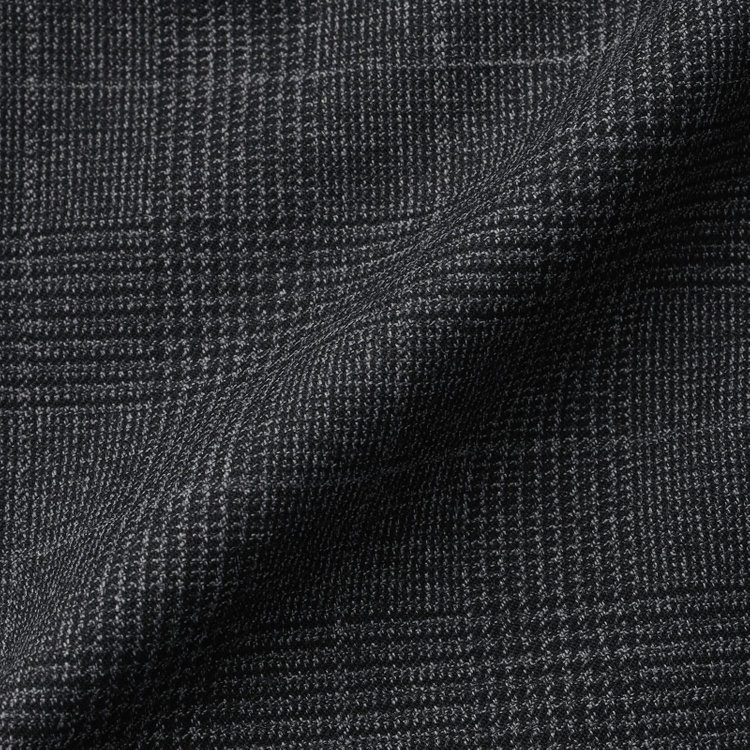 シルバーライン 【発送在庫あり】【CLASSICO TAPERED】【秋冬】スペアパンツ付き/2釦シングルスーツ 1タック/グレー×グレンチェックオーバーペン/ウォッシャブル/※裾上げ必要 グレー中間