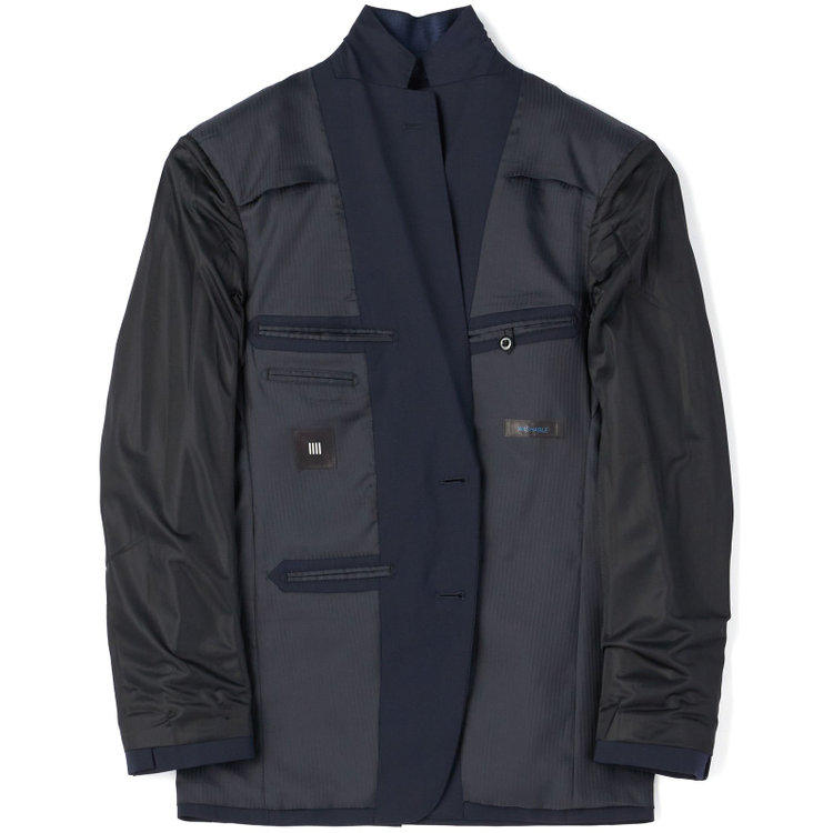 ブラックライン 【KSW】【年間】2釦シングルスーツ 0タック/ネイビー/ウエストムーブ/ウォッシャブル/MOVING STRETCH/※裾上げ必要 紺中間