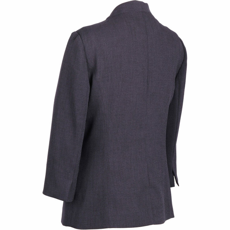 ブラックライン 【WEB限定/OUTLET】【SL】【春夏】ノーカラー七分袖ジャケット/ネイビー/ウォッシャブル ネイビー系(紺)