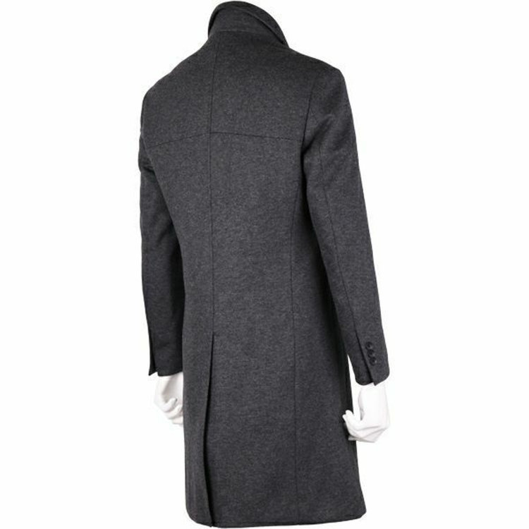 スーツセレクト 【WEB限定/OUTLET】【SKINNY】ウールブレンドニットチェスターコート/グレー×ソリッド/バイウォーム/4S グレー系(灰)