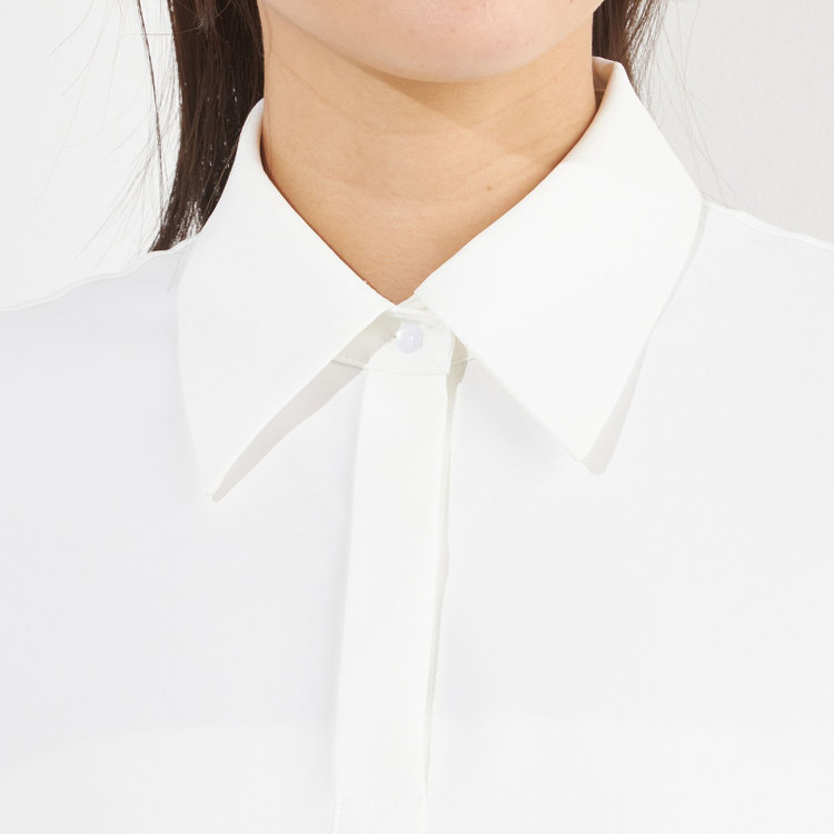 SUIT SELECT　アウトレット 【WEB限定/OUTLET/汚れ・キズ等有】【SUIT SELECT×Samantha Thavasa】【長袖】2WAYボウタイブラウス/ベージュ 白