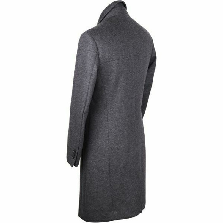 スーツセレクト 【WEB限定/OUTLET】【SKINNY】ウールブレンドニットチェスターコート/グレー×ソリッド/バイウォーム/4S グレー系(灰)
