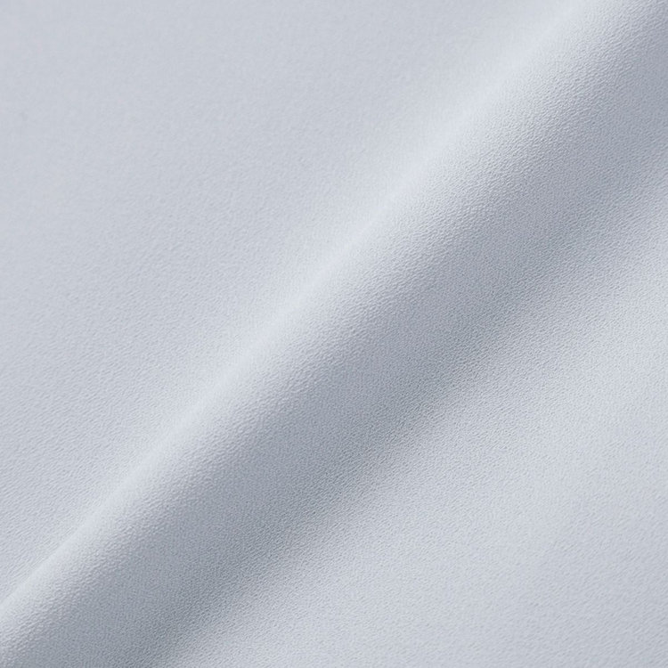シルバーライン 【SILVER LINE/7分袖】配色切り替えバンドカラープルオーバー/グレー/「ウォッシャブル可能」「2WAYストレッチ」「防シワ」「UV加工」「接触冷感」 グレー淡色