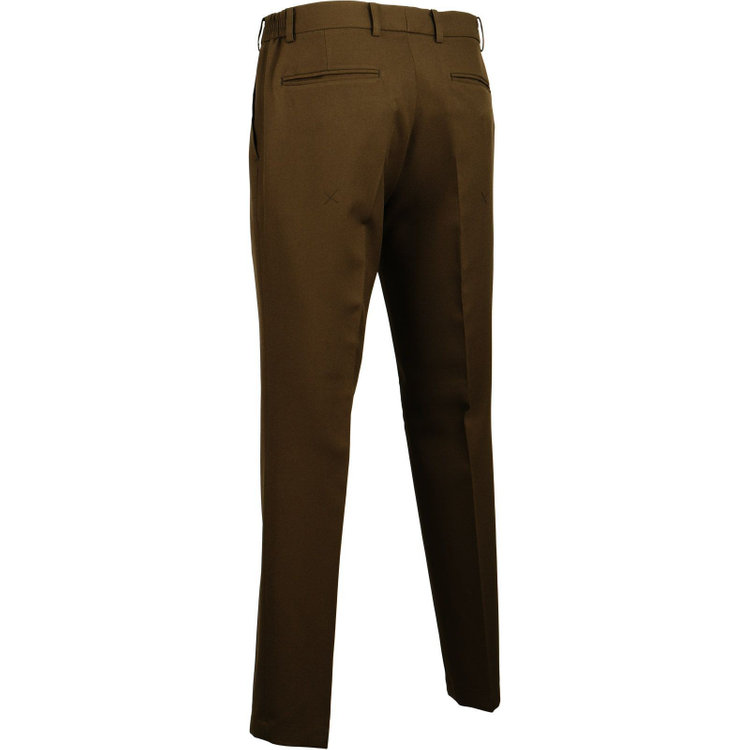 ブラックライン 【WEB限定/OUTLET】【発送在庫あり】【BL/4S WORK】【WEB限定】【年間】2釦シングルスーツ 0タック/カーキ/ドローコード&ウエストシャーリング/※パンツ裾上げ済仕様 カーキ系(濃緑)