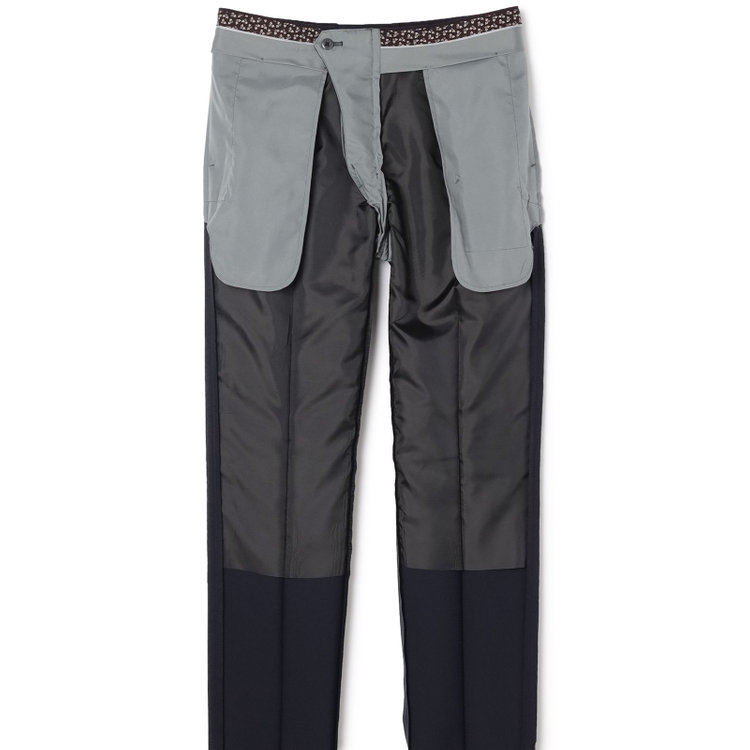 シルバーライン 【CLASSICO TAPERED】【年間】2釦シングルスーツ 1タック/ネイビー/パンツウォシャブル/※裾上げ必要 紺中間