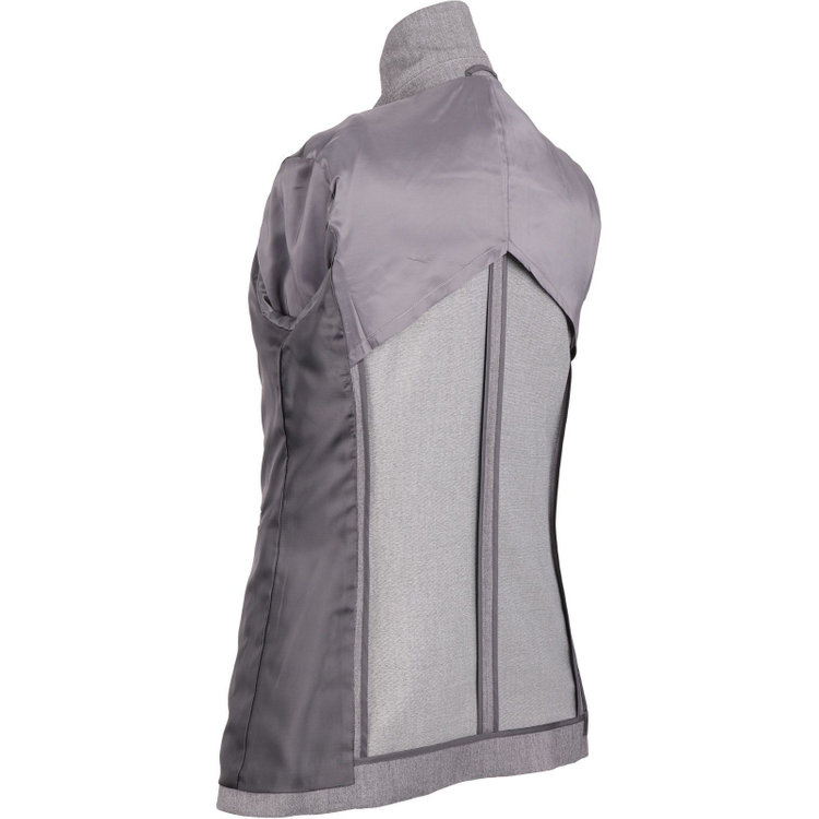 SUIT SELECT　アウトレット 【WEB限定/OUTLET/汚れ・キズ等有】【RELAX TAPERED】【年間】1釦ジャケット/グレー×ソリッド/ウォッシャブル グレー系(灰)