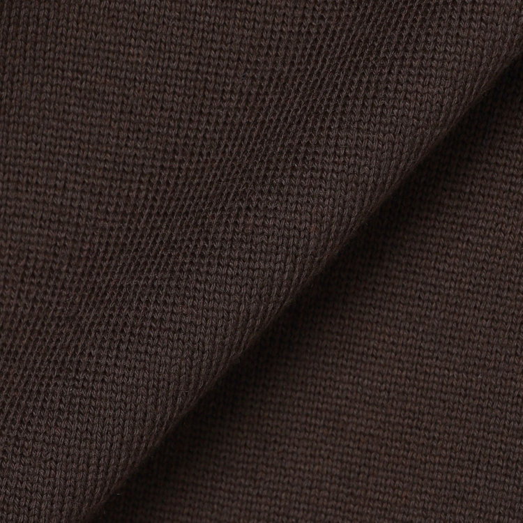スーツセレクト 【RBC】BIZ KNIT モックネック/ブラウン 茶濃色
