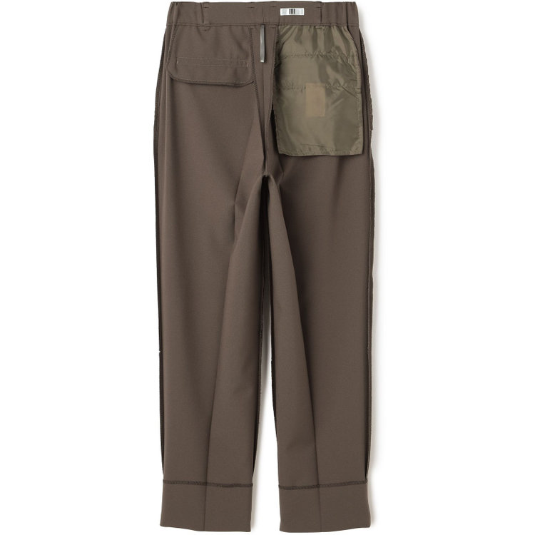 シルバーライン 【SL】【年間】1釦シングルパンツスーツ/ブラウン/パンツウエストシャーリング/ウォッシャブル/※パンツ裾上げ済仕様 茶中間