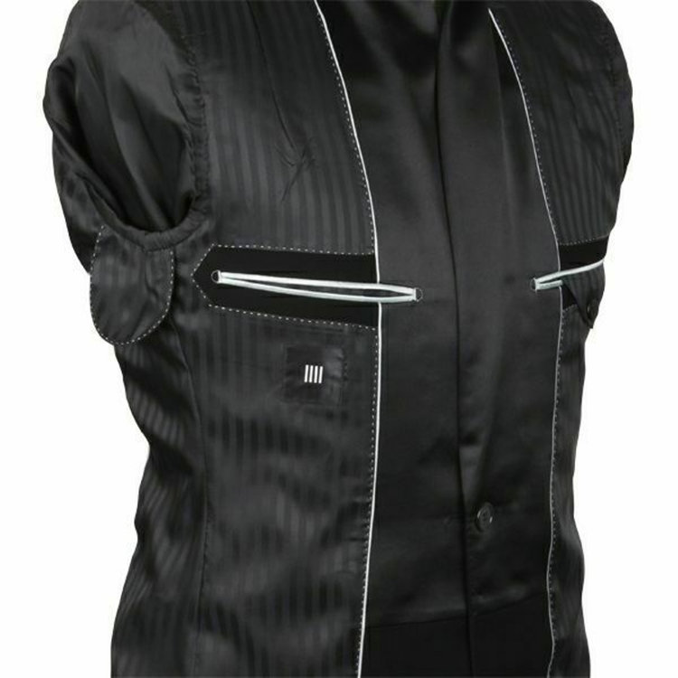 スーツセレクト 【WEB限定/OUTLET】【X】【年間】 1釦サテンショールカラーシングルスーツ 0タック/プレミアムブラック+super110's ブラック系(黒)