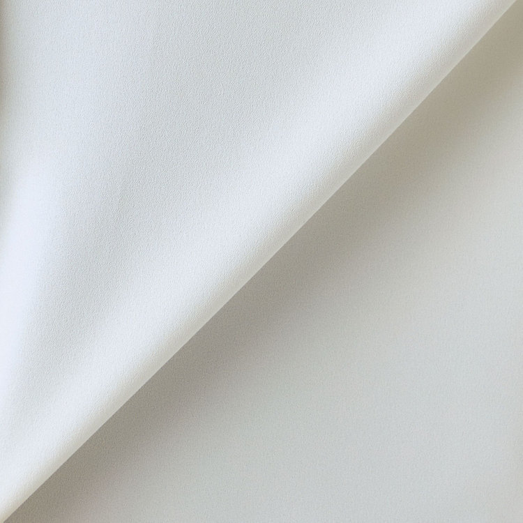 シルバーライン 【SL/長袖】ケープ付きバンドカラープルオーバーブラウス/ホワイト/2WAYストレッチ/UV加工/ウォッシャブル オフホワイト