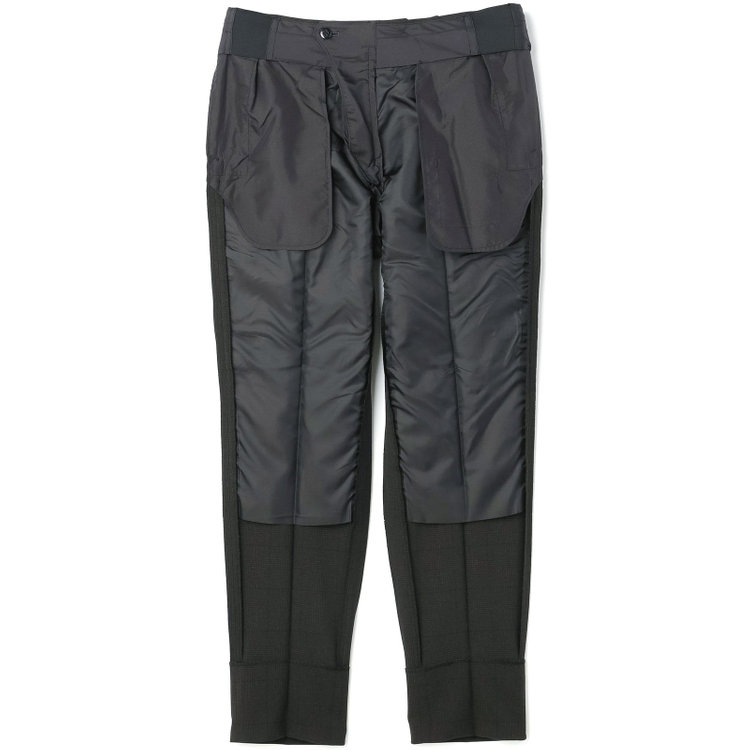 シルバーライン 【CLASSICO TAPERED】【秋冬】コーディネートパンツ付き/2釦シングルスーツ 1タック/ブラウン×グレンチェック+ブラックソリッドパンツ/ウエストムーブ/4S SUSTAINABILITY&ECOLOGY FABRIC/※パンツ裾上げ済仕様 茶濃色