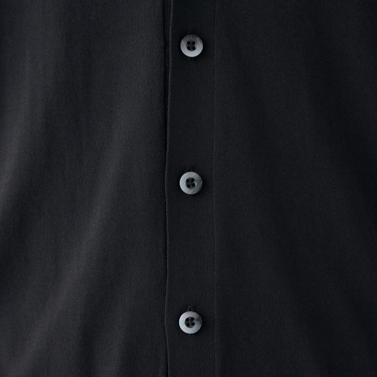 スーツセレクト 【RBC】【春夏】コットンブレンドニットカーディガン/ブラック/マシンウォッシャブル 黒