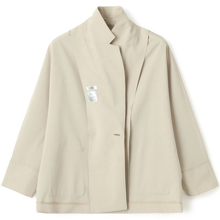 シルバーライン 【SILVER LINE】【春夏】2釦1掛けダブルジャケット/ベージュ/ウォッシャブル/Naturemier/4S SUSTAINABILITY&ECOLOGY FABRIC 茶淡色