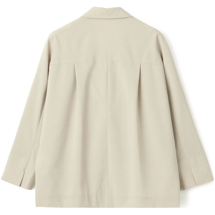 シルバーライン 【SILVER LINE】【春夏】2釦1掛けダブルジャケット/ベージュ/ウォッシャブル/Naturemier/4S SUSTAINABILITY&ECOLOGY FABRIC 茶淡色