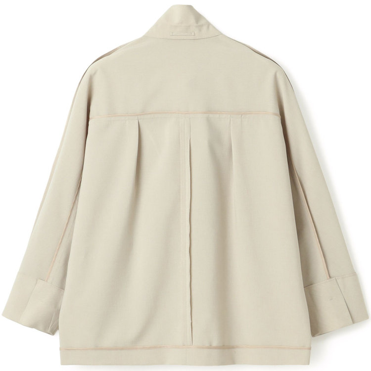 シルバーライン 【SILVER LINE】【春夏】2釦1掛けダブルジャケット/ベージュ/ウォッシャブル/Naturemier/4S SUSTAINABILITY&ECOLOGY FABRIC 茶淡色