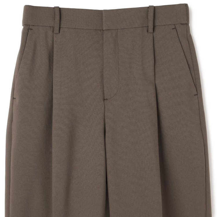 シルバーライン 【SL】【年間】1釦シングルパンツスーツ/ブラウン/パンツウエストシャーリング/ウォッシャブル/※パンツ裾上げ済仕様 茶中間