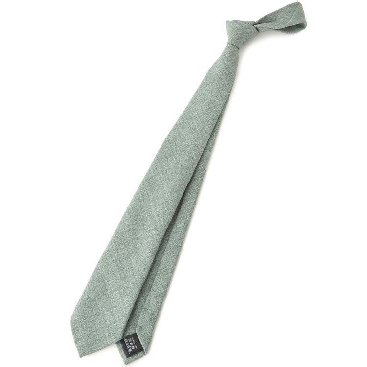 ブラックライン 【BLACK LINE】ポリエステルソリッドネクタイ 7.5cm幅/ベージュ/ウォッシャブル その他