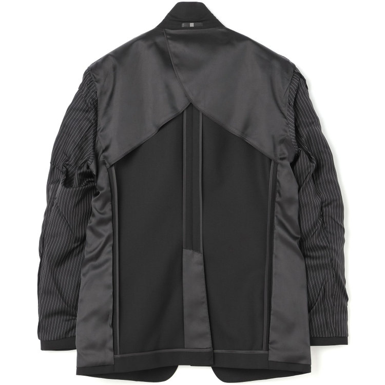 ブラックライン 【SLIM TAPERED_2】【春夏】2釦シングルスーツ 0タック/ブラック×ソリッド/ウエストムーブ/REDA ACTIVE/NEW ZEALAND WOOL MERINO/SHOWER CLEAN/※裾上げ必要 黒