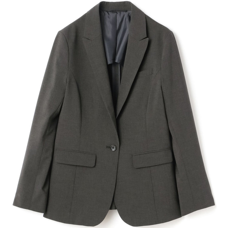 シルバーライン 【SL】【年間】1釦ジャケット/グレー/ウォッシャブル グレー濃色