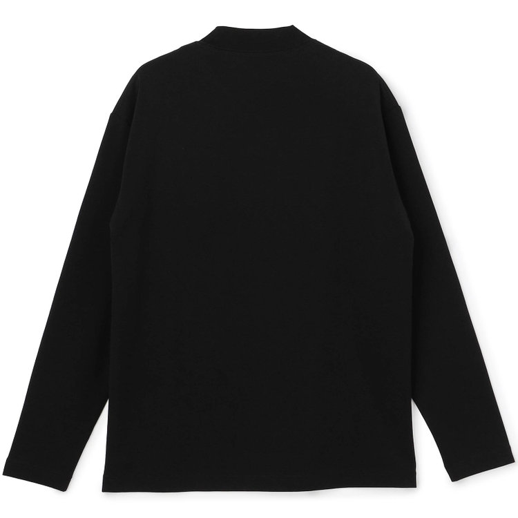 スーツセレクト 【RBC】モックネックロングTシャツ/ブラック/「吸汗速乾」「接触冷感」「UV加工」 黒
