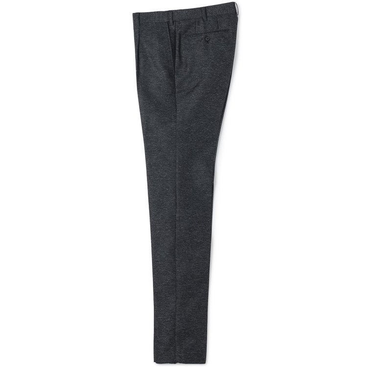 シルバーライン 【RBC】【春夏】ポリエステル1タックテーパードパンツ/ネイビー/ウエストムーブ仕様/4S SUSTAINABILITY&ECOLOGY FABRIC/※裾上げ必要 紺中間