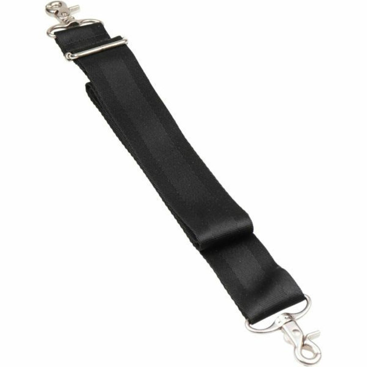 スーツセレクト ブリーフケース/ネイビー×ブラック/ショルダーストラップ付き ブラック系(黒)