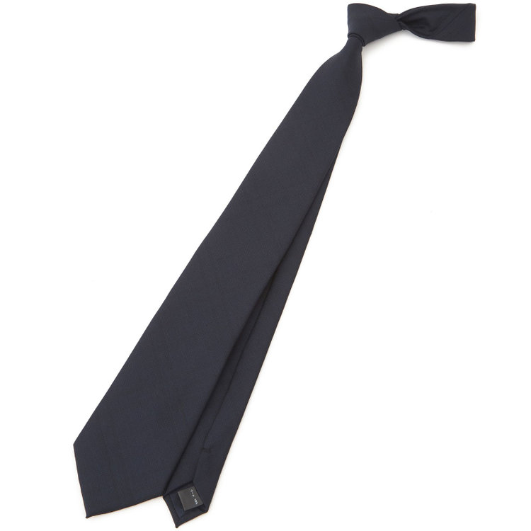 シルバーライン 【SL】ウールチェックネクタイ 8.5cm幅/ネイビー/Ermenegildo Zegna TRAVELLER woven in italy その他