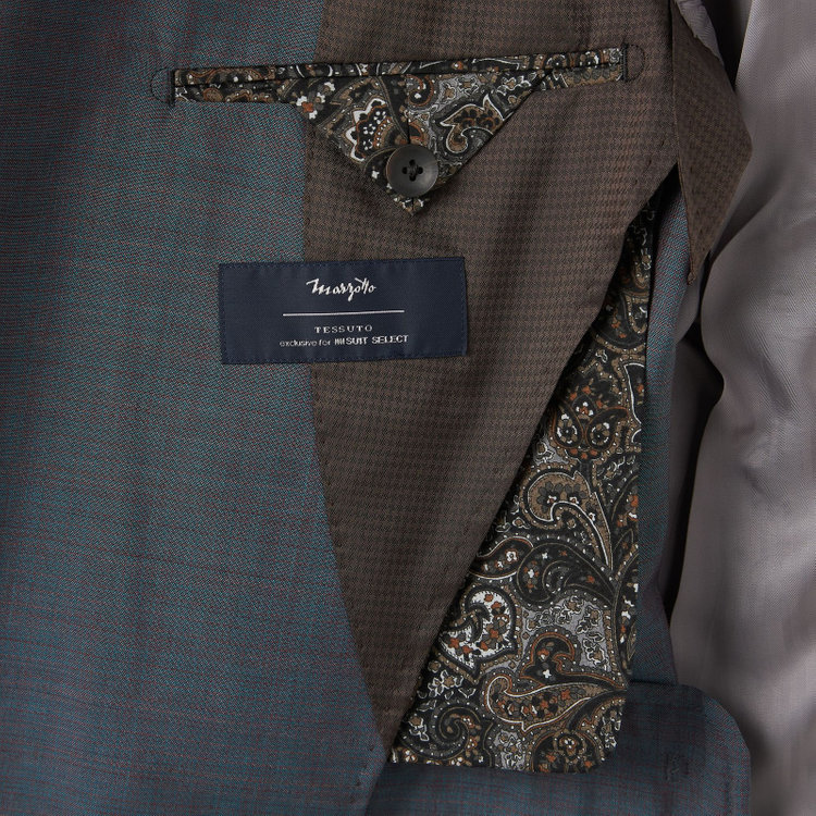 シルバーライン 【CLASSICO TAPERED】【春夏】2釦ピークドラペルスーツ 2タック/グレー/MARZOTTO/※裾上げ必要 その他