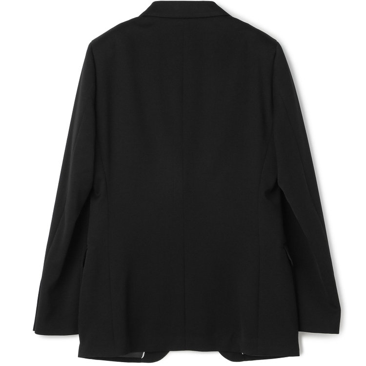 シルバーライン 【CLASSICO TAPERED】【年間】【フォーマル対応可】2釦シングルフォーマルスーツ 1タック/ブラック×ソリッド/BISHU JAPAN FABRIC Super100's/ウエストサイドアジャスター仕様/※裾上げ必要 黒