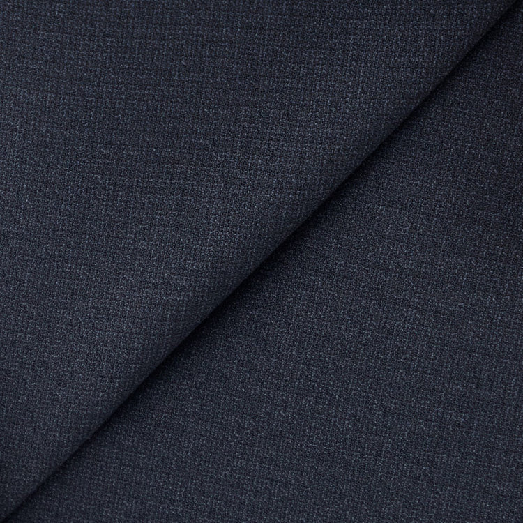 シルバーライン 【CLASSICO TAPERED】【秋冬】2釦シングルスーツ 1タック/ネイビー×ドビー/ウエストムーブ/4S SUSTAINABILITY&ECOLOGY FABRIC/※パンツ裾上げ済仕様 紺濃色
