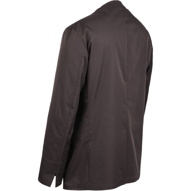 スーツセレクト 【WEB限定/OUTLET】【発送在庫あり】【RBC】【年間】ノーカラー1釦ジャケット/ブラック/LIMONTAEAST fabrics designed in italy/MB×SUIT SELECT ブラック系(黒)