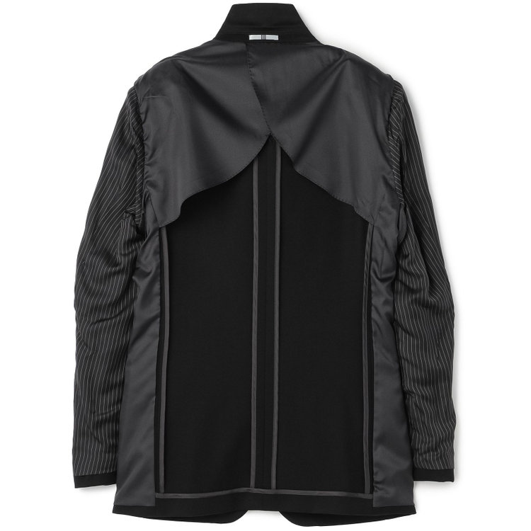 シルバーライン 【CLASSICO TAPERED】【年間】【フォーマル対応可】2釦シングルフォーマルスーツ 1タック/ブラック×ソリッド/BISHU JAPAN FABRIC Super100's/ウエストサイドアジャスター仕様/※裾上げ必要 黒