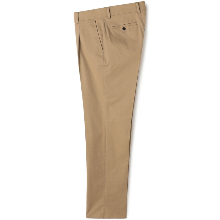 シルバーライン 【CLASSICO STRAIGHT】【年間】1タックテーパードパンツ/ベージュ/※裾上げ必要 その他