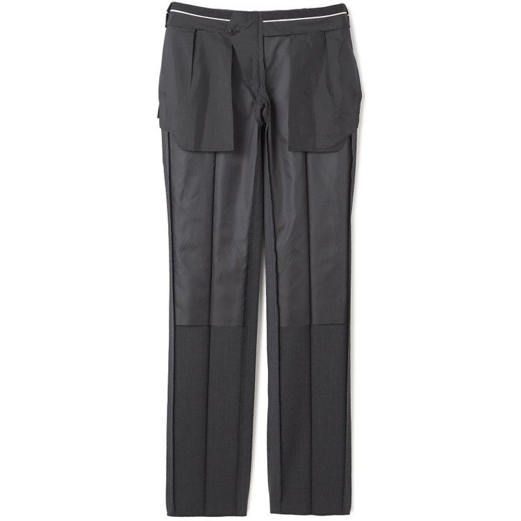 ブラックライン 【KSW】【年間】2釦シングルスーツ 0タック/グレー/ウエストムーブ/ウォッシャブル/MOVING STRETCH/※裾上げ必要 グレー中間