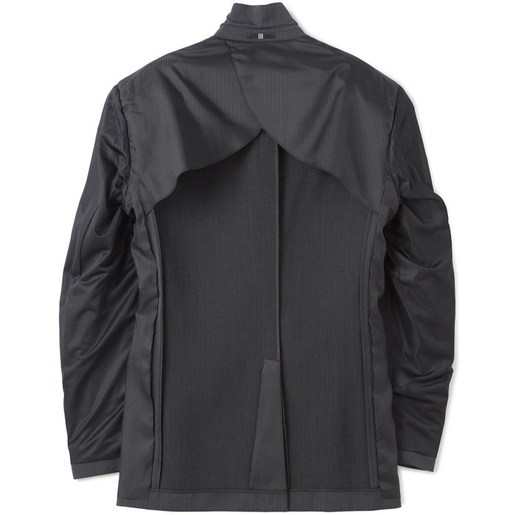 ブラックライン 【KSW】【年間】2釦シングルスーツ 0タック/グレー/ウエストムーブ/ウォッシャブル/MOVING STRETCH/※裾上げ必要 グレー中間