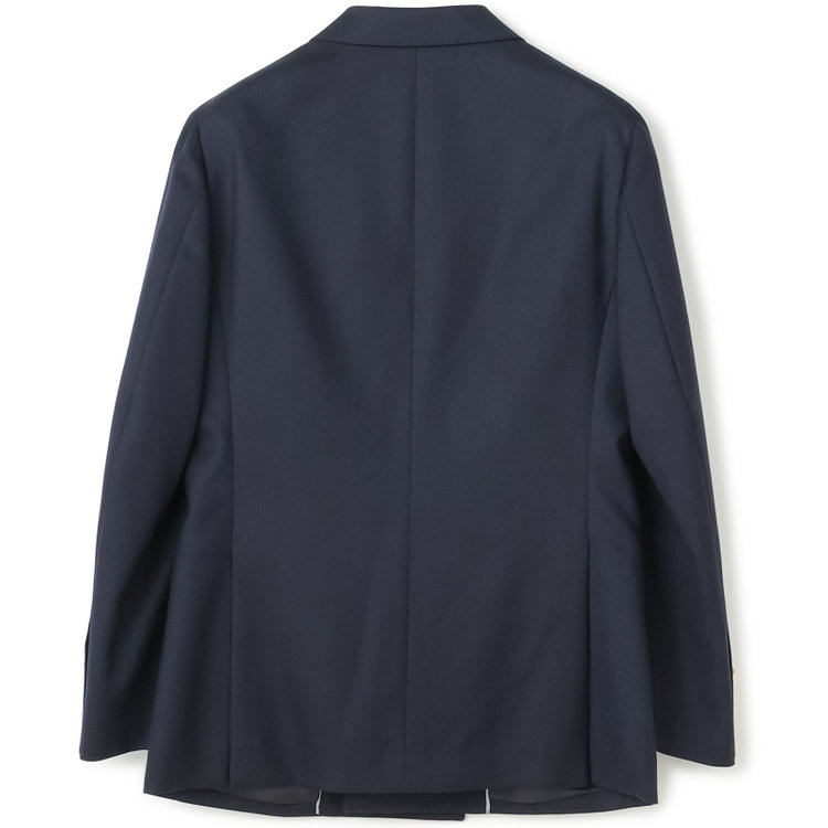 シルバーライン 【CLASSICO TAPERED】【秋冬】ウール6釦2掛けダブルジャケット/ネイビー/チェンジポケット/ゴールド釦/NEW ZEALAND WOOL 紺中間
