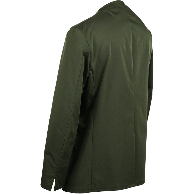 スーツセレクト 【WEB限定/OUTLET】【発送在庫あり】【RBC】【年間】ノーカラー1釦ジャケット/カーキ/LIMONTAEAST fabrics designed in italy/MB×SUIT SELECT カーキ系(濃緑)