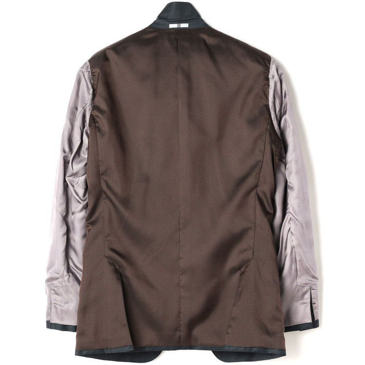 シルバーライン 【CLASSICO TAPERED】【秋冬】2釦シングルスーツ 1タック/ダークグリーン×メランジ調ソリッド/ウエストムーブ/Ermenegildo Zegna Traveller /※裾上げ必要 緑濃色