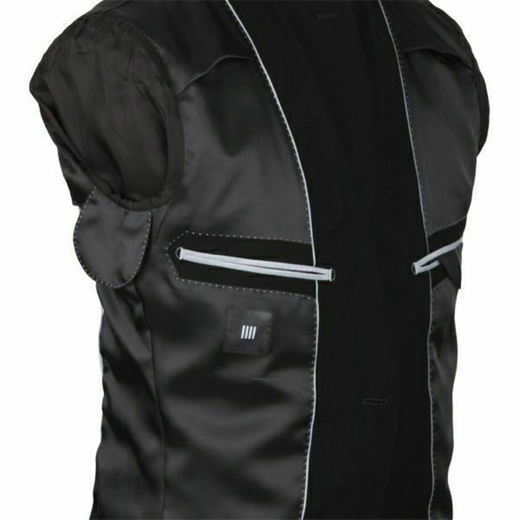 スーツセレクト 【WEB限定/OUTLET】【X】【年間】【フォーマル対応可】 2釦シングルスーツ 0タック/プレミアムブラック×ソリッド+Super100'S ブラック系(黒)