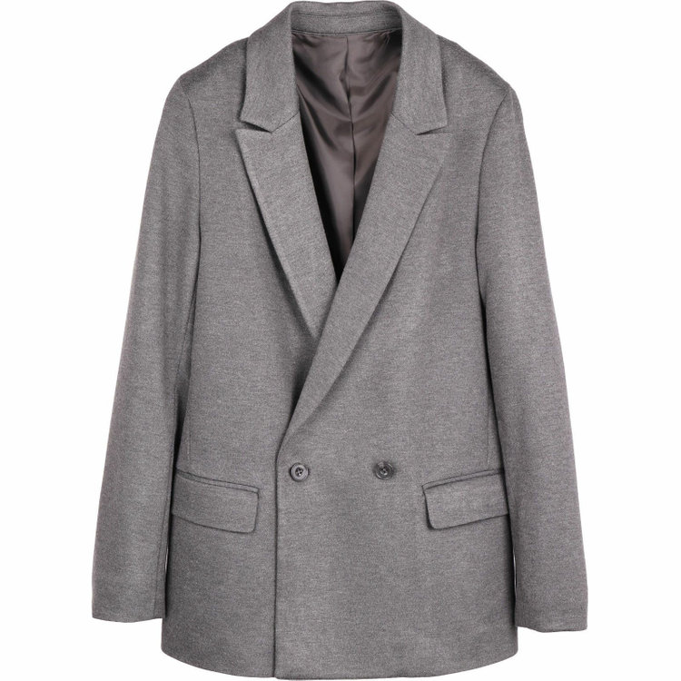 ブラックライン 【WEB限定/OUTLET】【SL】【秋冬】2釦1掛けダブルジャケット/グレー/DUALWARM グレー系(灰)