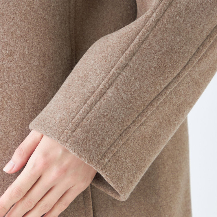 シルバーライン 【SL】スタンドカラーコート/ブラウン 茶中間