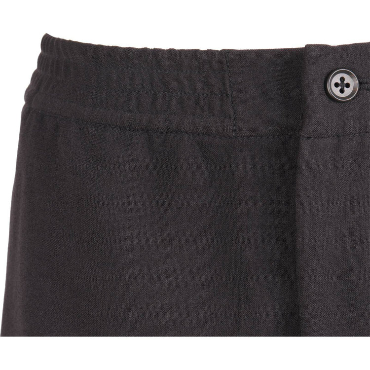 スーツセレクト 【RBC】【秋冬】0タックパンツ/ブラック/ウエストオールシャーリング ブラック系(黒)