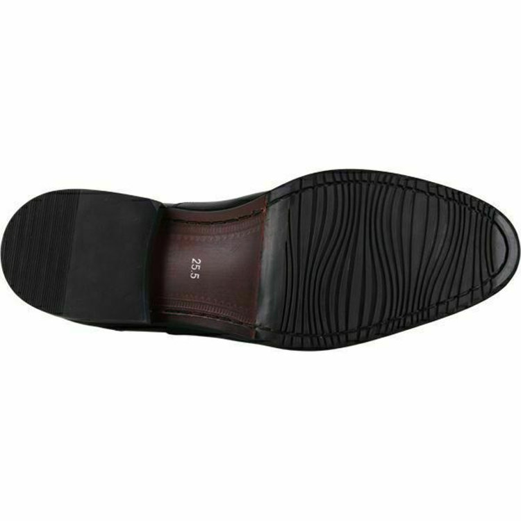 ブラックライン 【BL】ストレートチップドレスシューズ/ブラック/牛革(キップ)/マッケイ製法 ブラック系(黒)